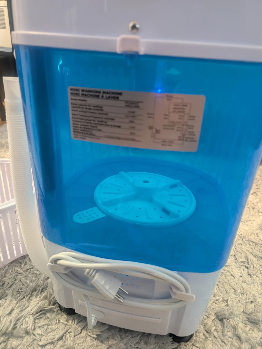 Mini Washing Machine - Portable and Compact - photo 4