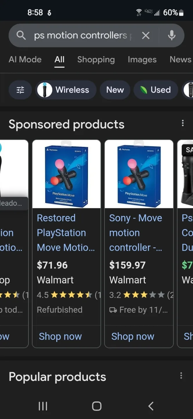 SONY PS MOVE  MOTION CONTROLLERS image indicator(3)