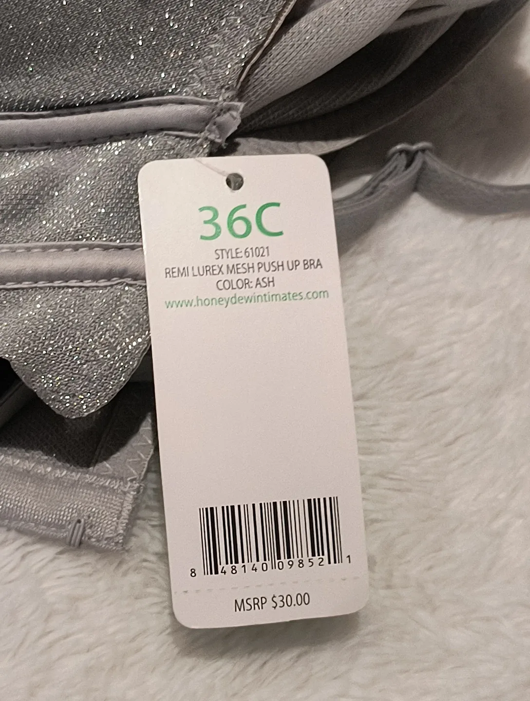 Honeydew Intimates Push-Up Bra - Size 36C image indicator(6)