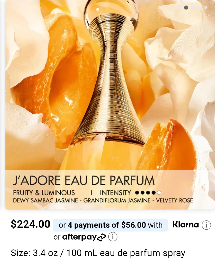 Dior J'adore Eau de Parfum 100ml image indicator(4)