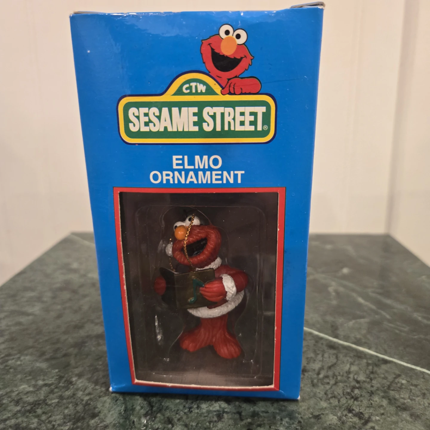 Vintage 1997 "Elmo Caroling" Ornament