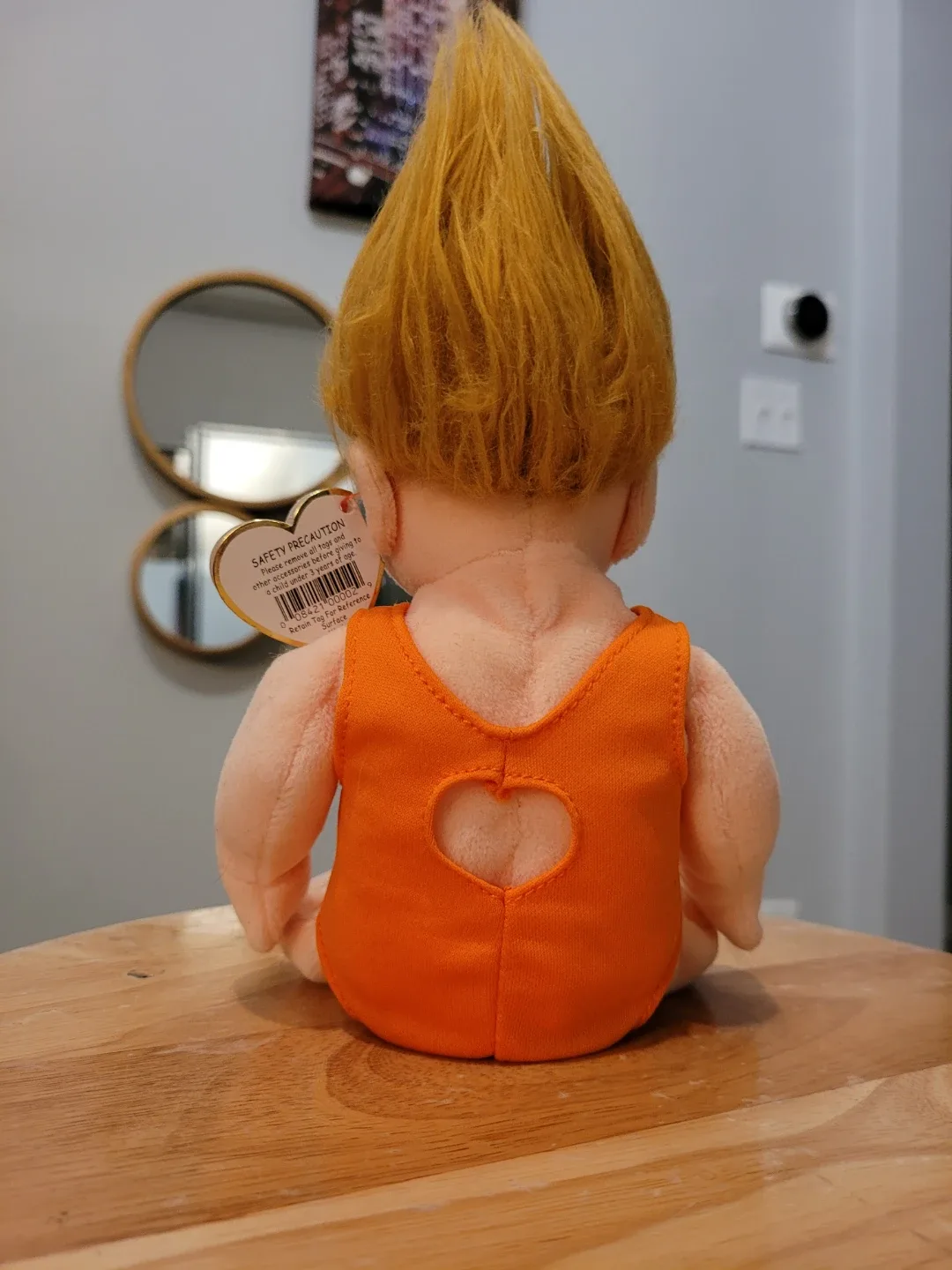 Ty Beanie Kids Doll in Orange Outfit 10" image indicator(3)