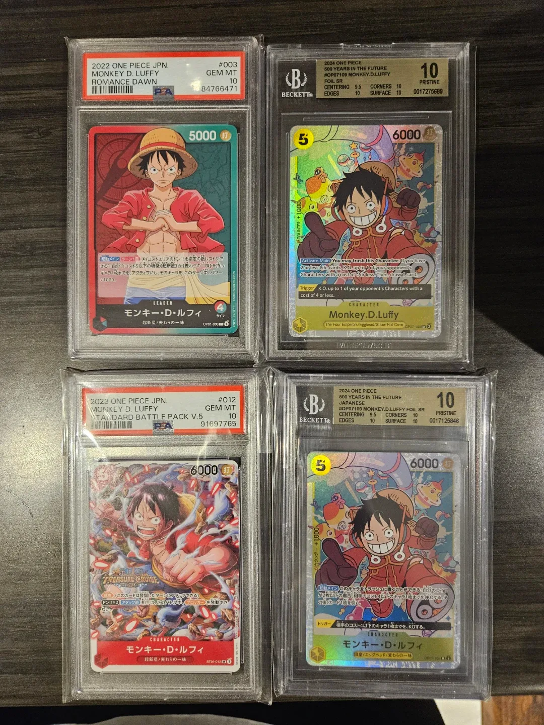 One Piece TCG Graded & Ungraded Cards