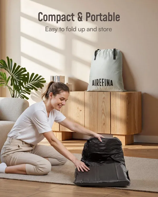 Queen Air Mattress With Electric Pump BNIB image indicator(5)