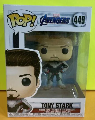 Funko Pop! Marvel Avengers 449 - Tony Stark Bobble-Head