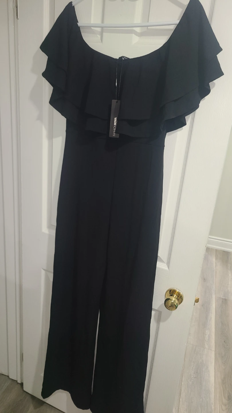 Fashion Nova Black Jumpsuit