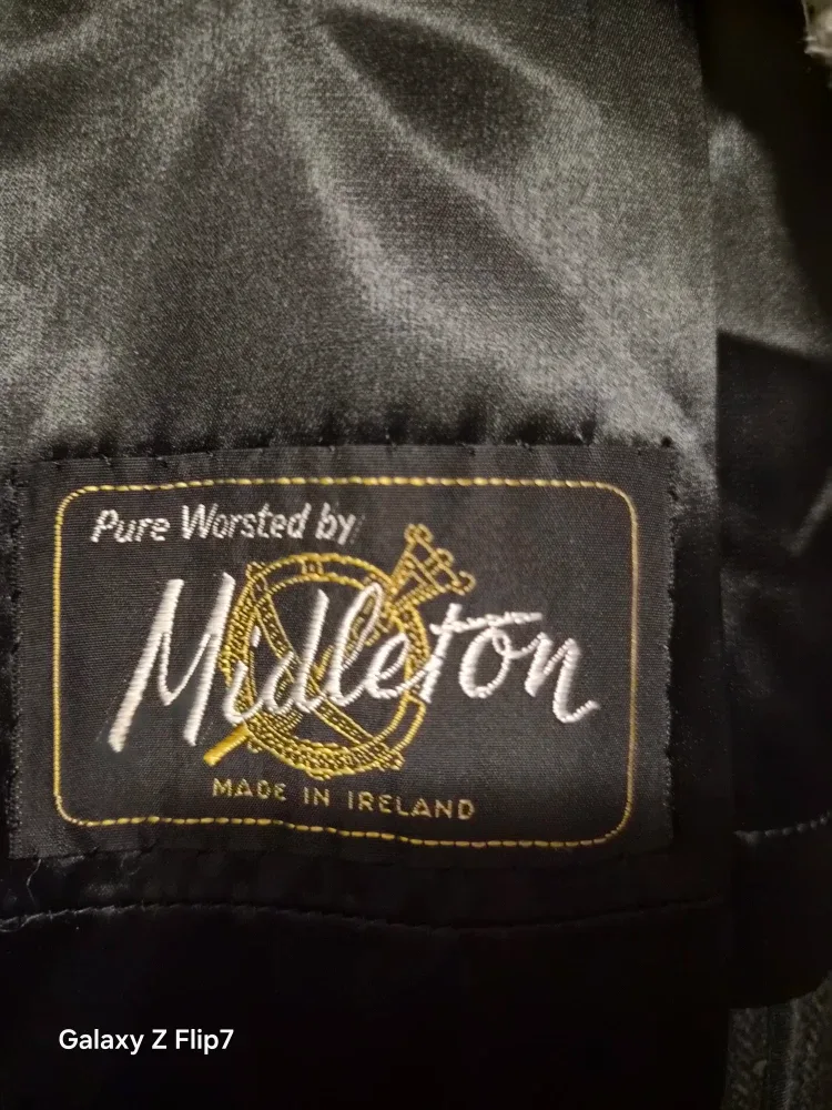 Midleton Irish Pure Worsted Wool Overcoat image indicator(5)