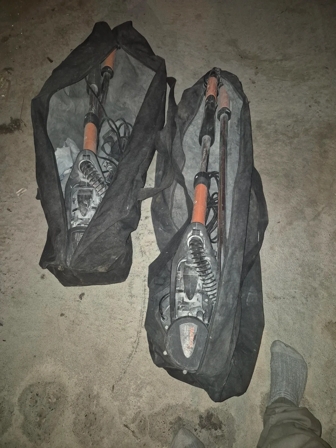 Two Drywall Sanders with Bags