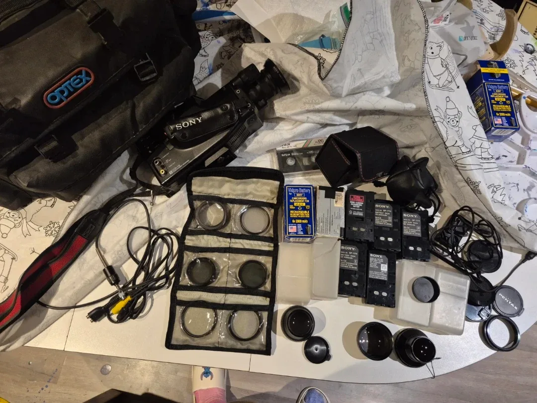 Sony Wide Conversion Lens with Optex Carry Bag