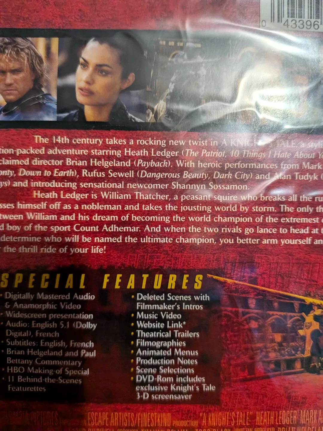 A Knight's Tale DVD - Special Edition Heath Ledger image indicator(4)