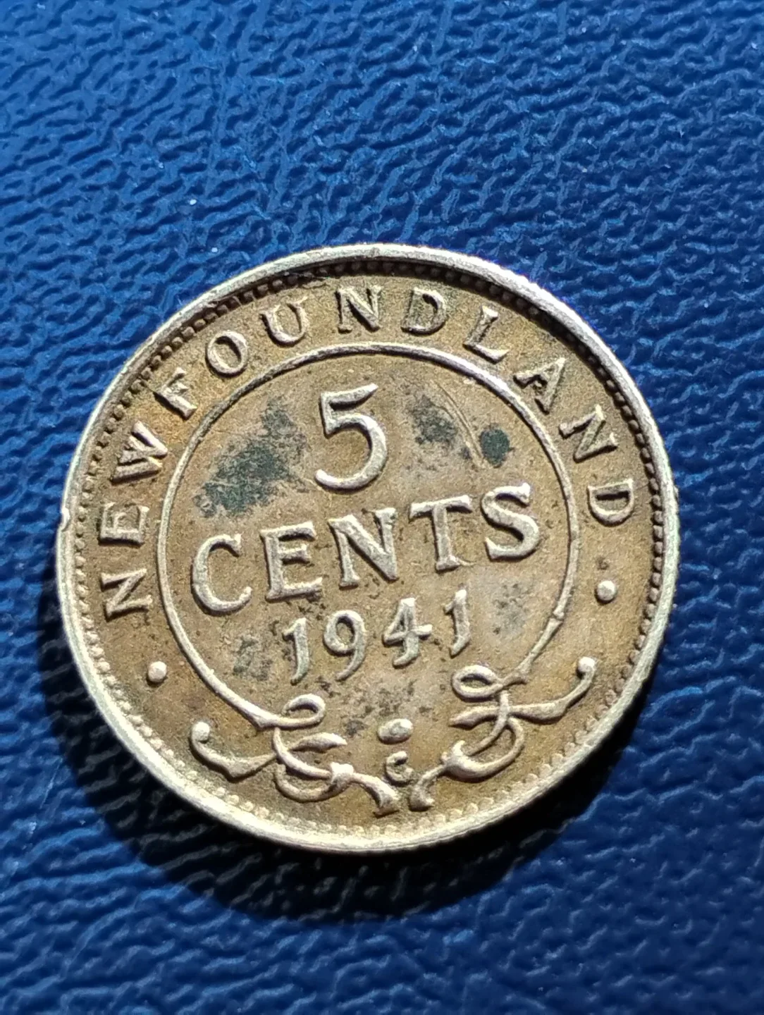Newfoundland 5 Cents Coin 1941
