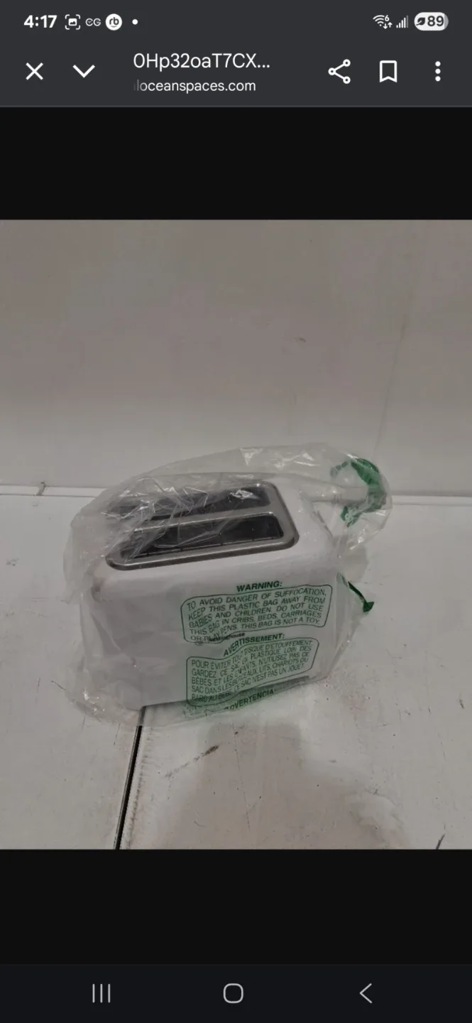 Westinghouse Toaster - White