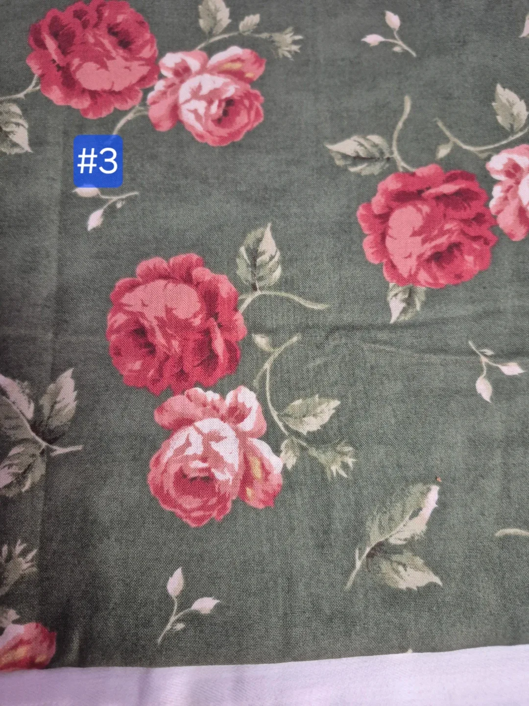 #6 set, 1 meter cotton pieces, price per each