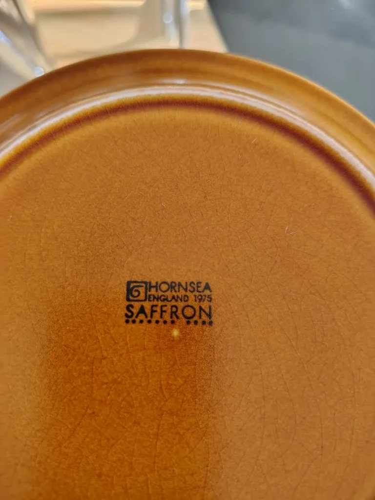 Vintage 1970s Hornsea England Saffron Dinnerware - 27 Piece Lot image indicator(8)