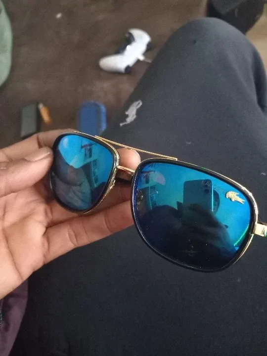 gold lacoste sunglasses thumbnail