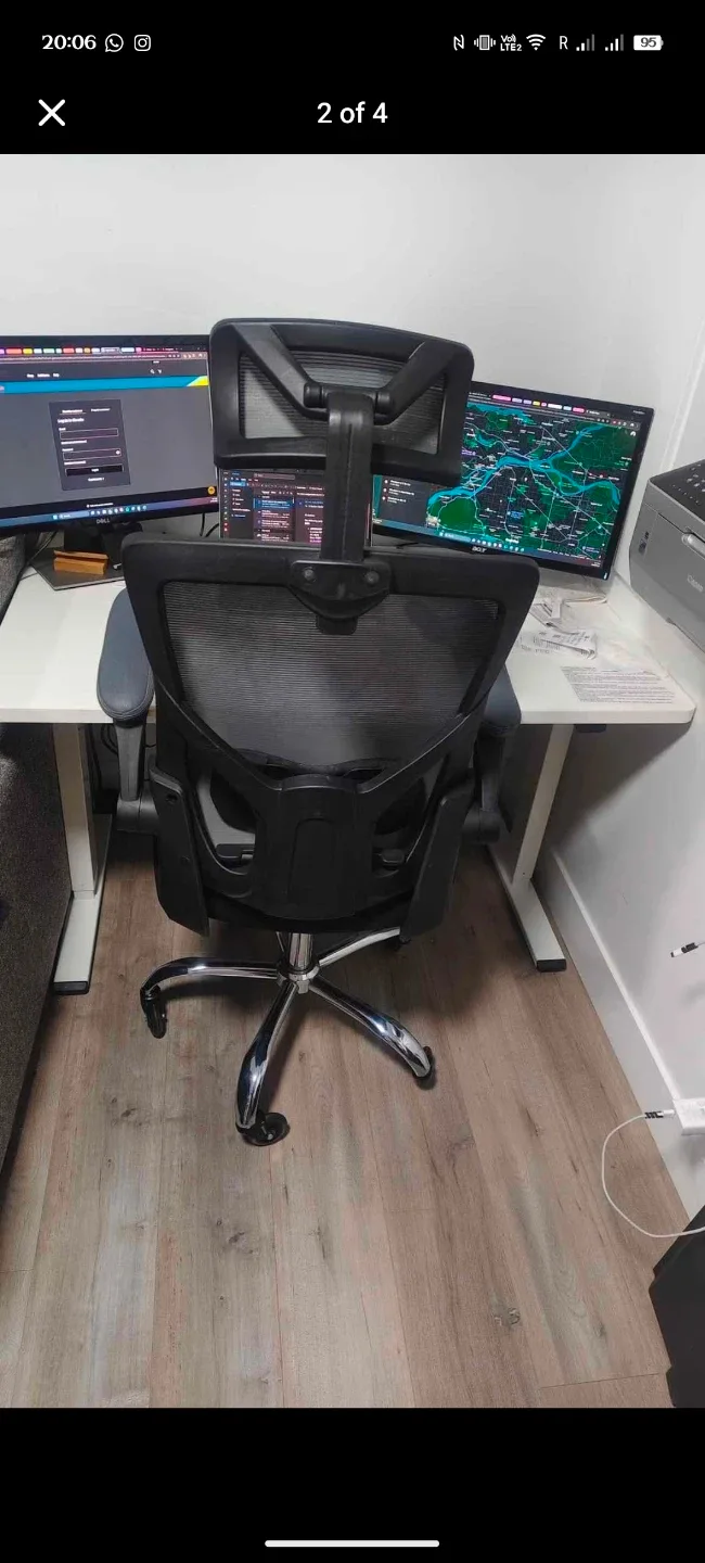 Ergonomic Mesh Office Chair - Black image indicator(3)