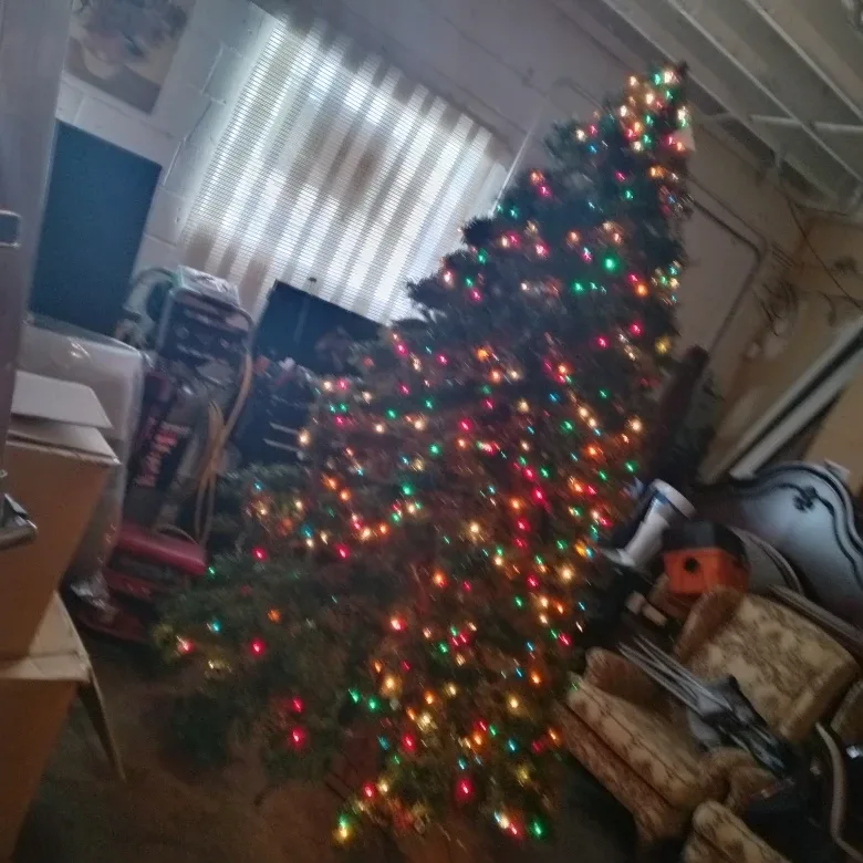 9 feet Christmas tree 🎄 is tall