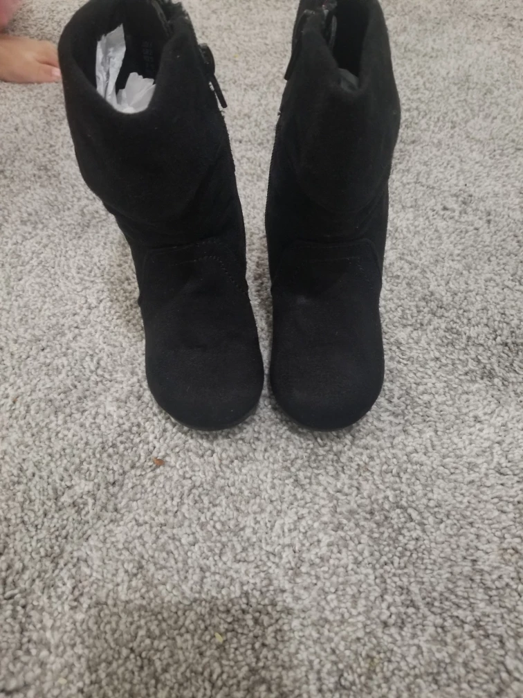 Black Ankle Boots - Size5