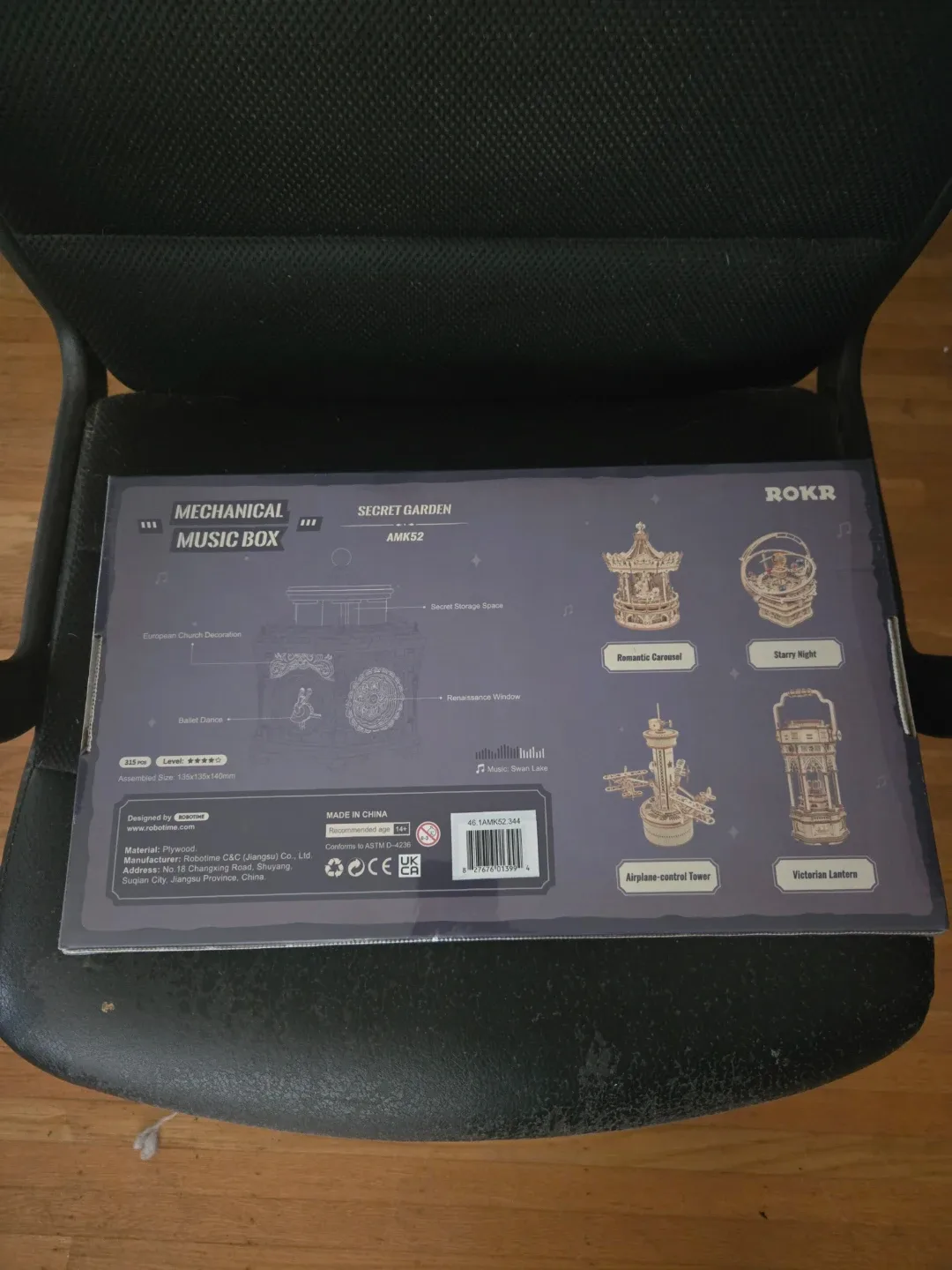 ROKR Mechanical Music Box - Secret Garden AMK52 image indicator(2)
