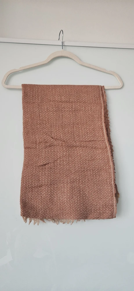 Brand new Woven Winter Scarf - Salmon Colour, very soft