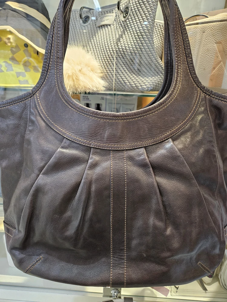 Coach Brown Leather Shoulder Bag