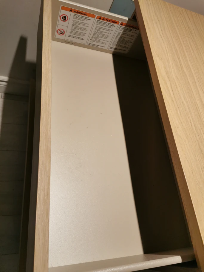 Wooden 3-Drawer Dresser - photo 2