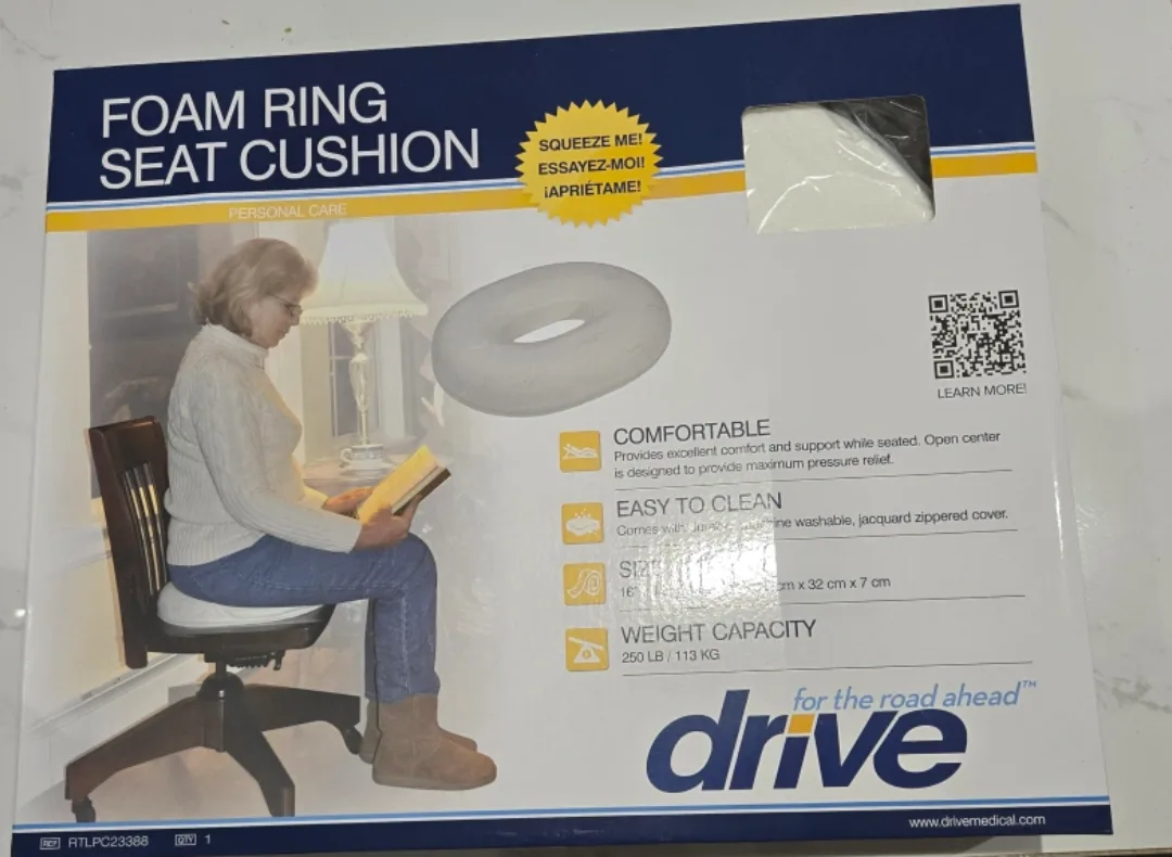Drive Foam Ring Seat Cushion - New in Box!