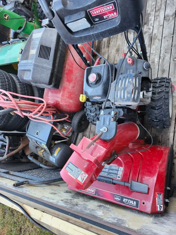 Craftsman 33 Gal Air Compressor & Snowblower image indicator(3)