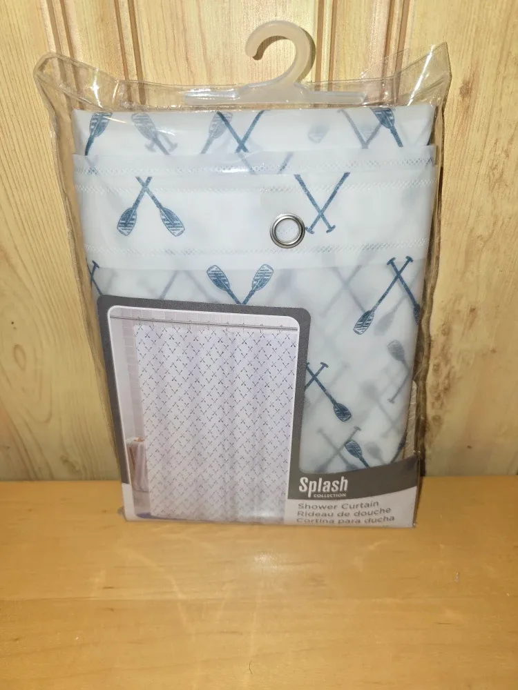 Splash Collection Shower Curtain - New