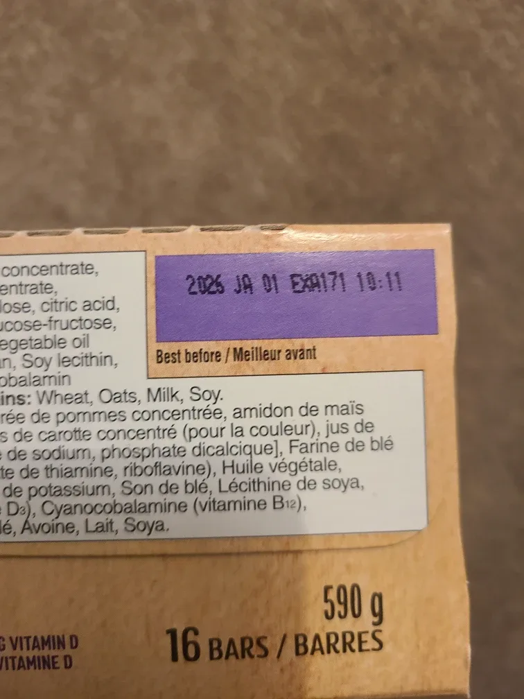 Kellogg's Nutri Grain Mixed Berry Bars image indicator(2)