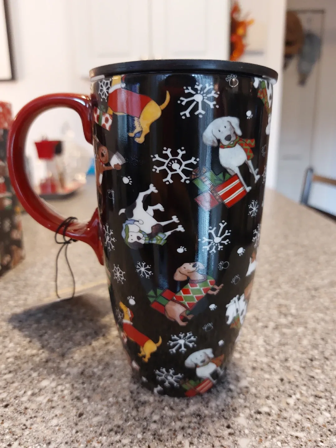 Cypress Home Christmas Latte Mug with Decorative Box image indicator(4)