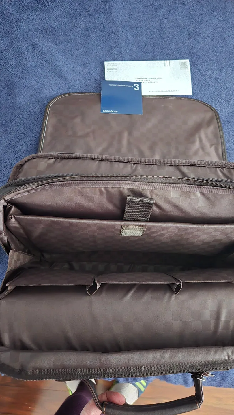 Samsonite Leather Laptop Bag image indicator(4)