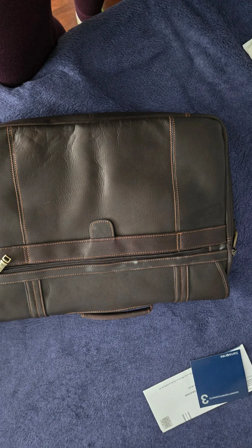 Samsonite Leather Laptop Bag image indicator(7)