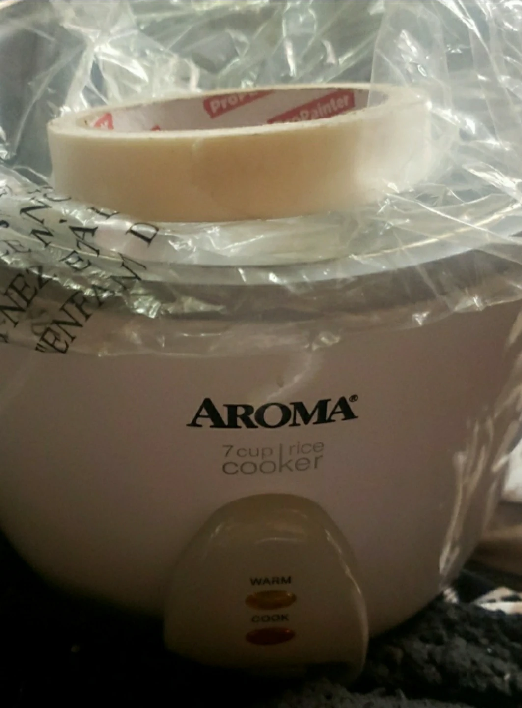 Aroma 7-Cup Rice Cooker - Like New!