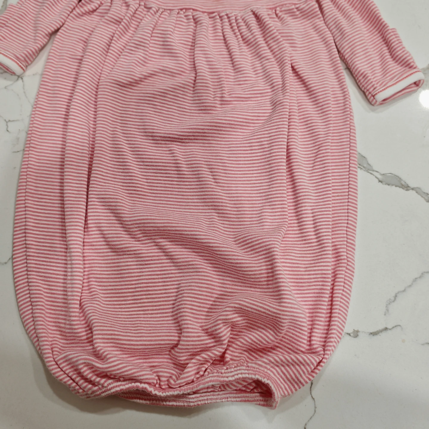 Ralph Lauren baby girl Striped Cotton Gown - photo 5