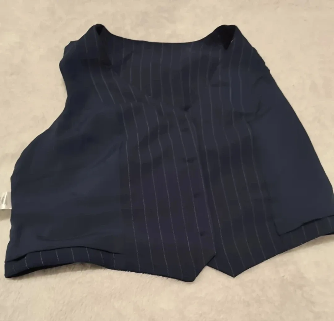 Maison de Camille Pinstripe Vest image indicator(7)