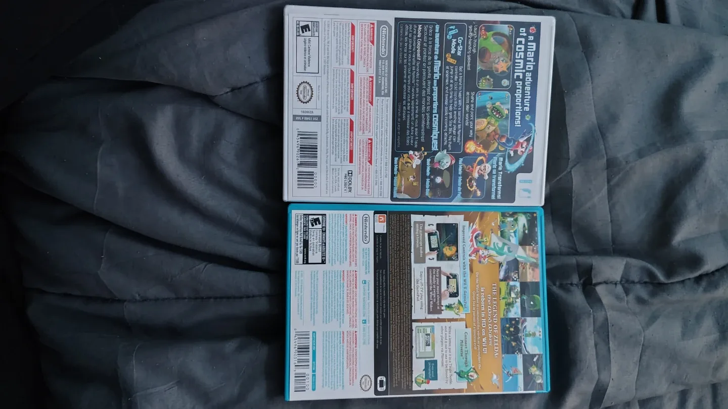 Super Mario Galaxy (Wii) & Zelda Wind Waker HD (Wii U) image indicator(2)