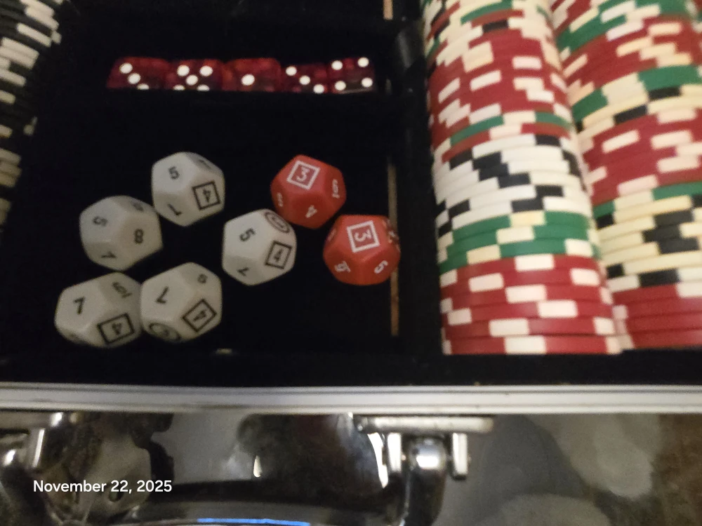 Professional Poker Set, Clay Chips - photo 4