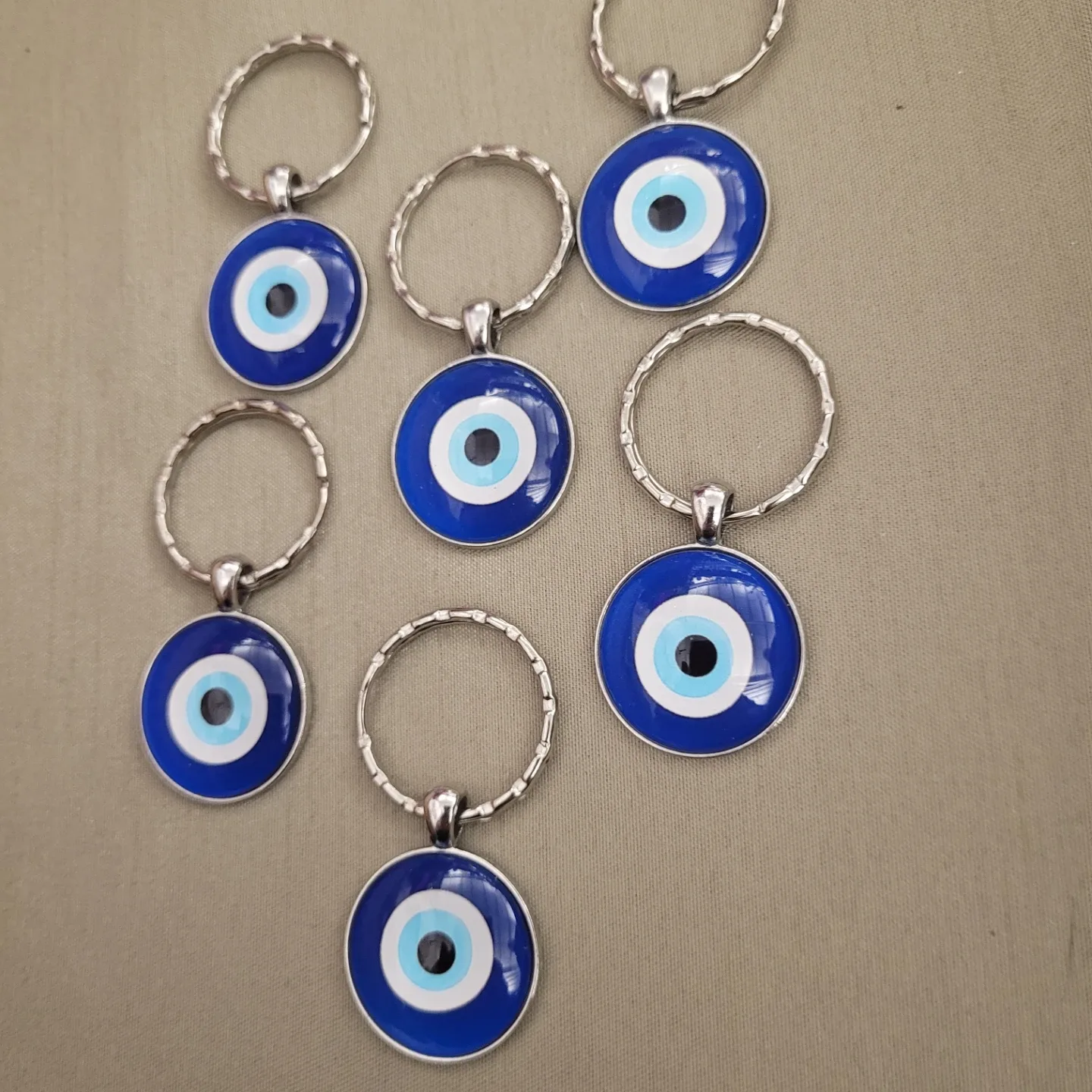 Evil Eye Keychains Brand New without Tags 3.00 or 2 for 5.00 image indicator(4)
