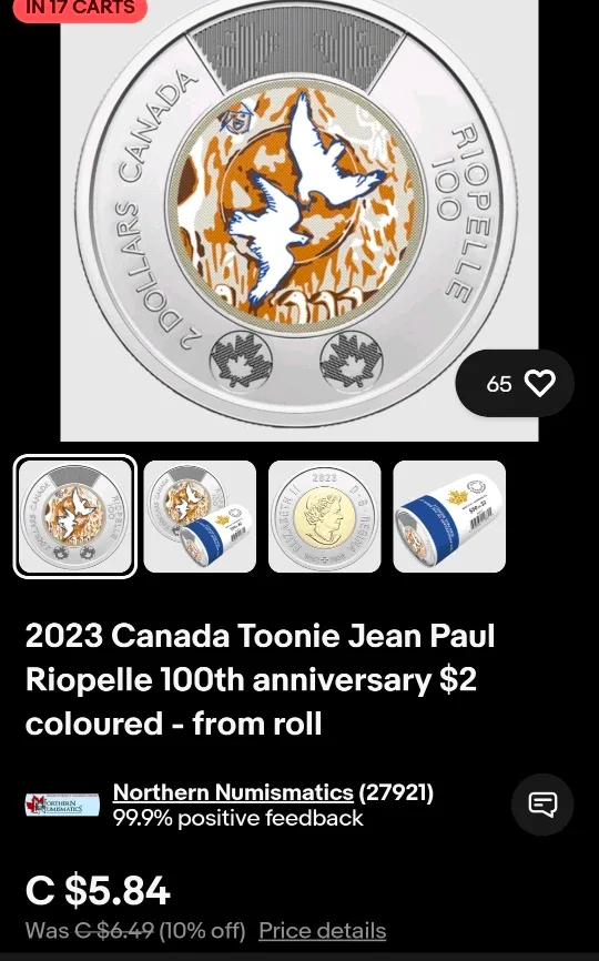 2023 Canada Toonie Jean Paul Riopelle 100th anniversary image indicator(3)