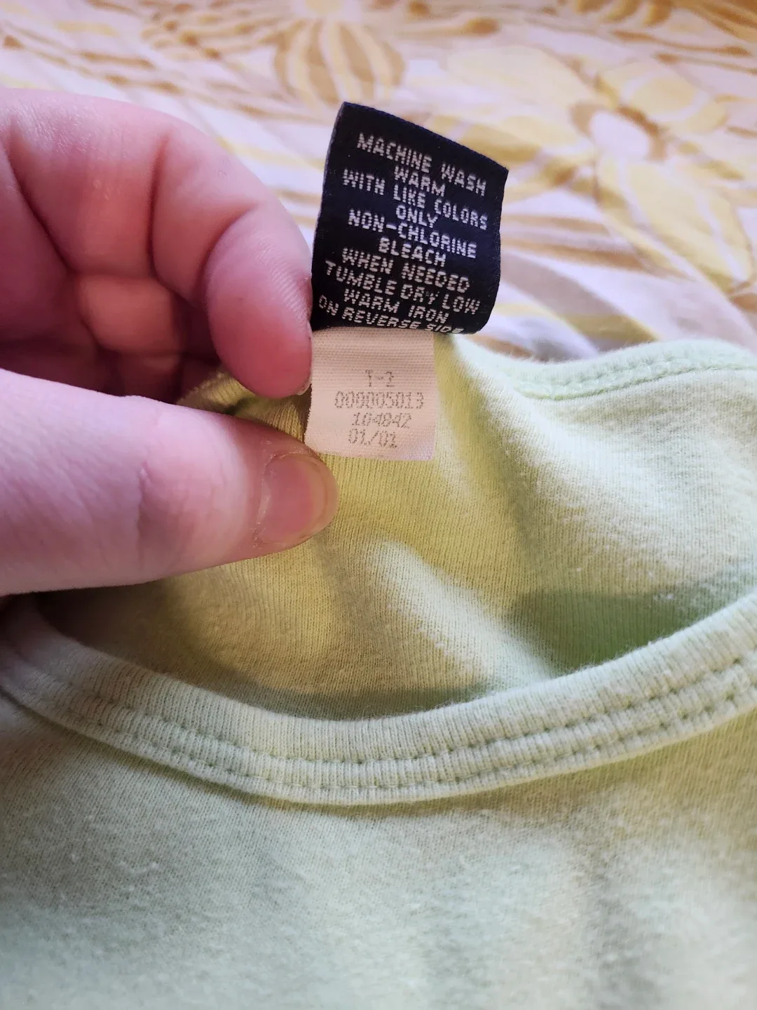 2001 vintage Gap baby tee image indicator(5)