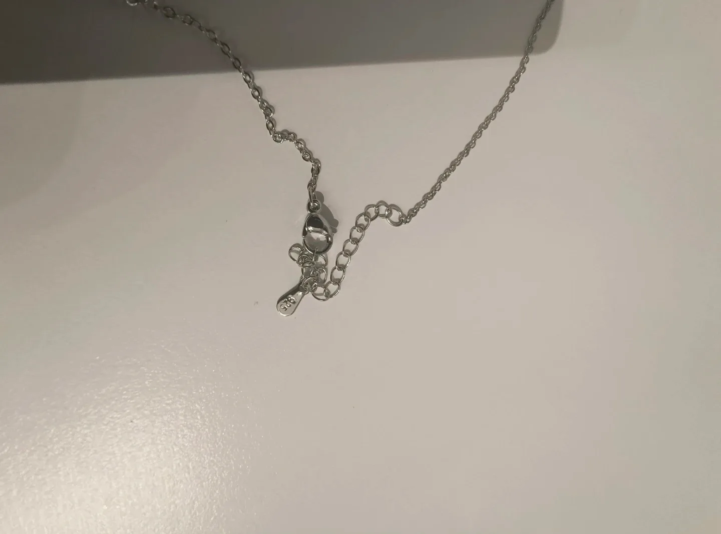 925 Silver Necklace with Whale Pendant image indicator(3)