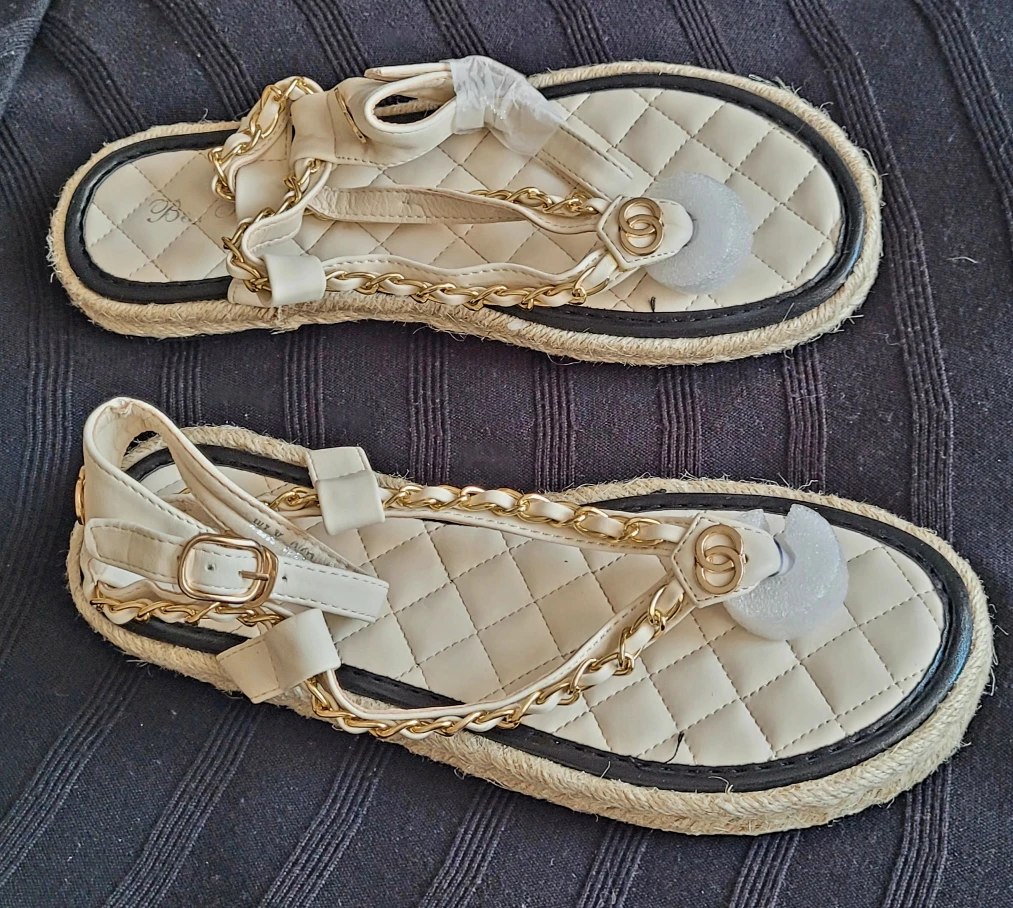 New Designer Inspired Sandals - Size 7 - photo 4