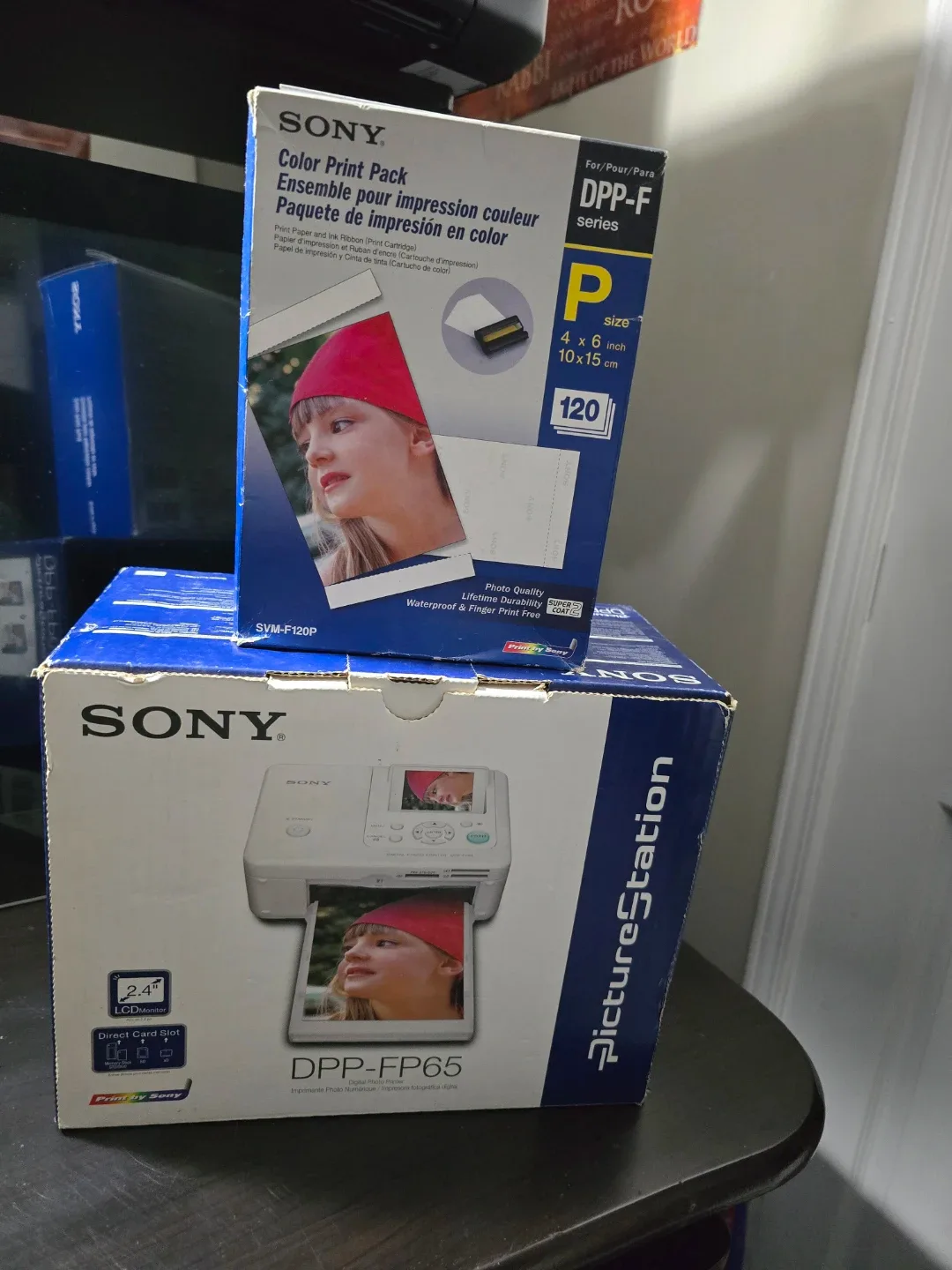 Sony DPP-FP65 PictureStation Printer & Color Print Pack - New