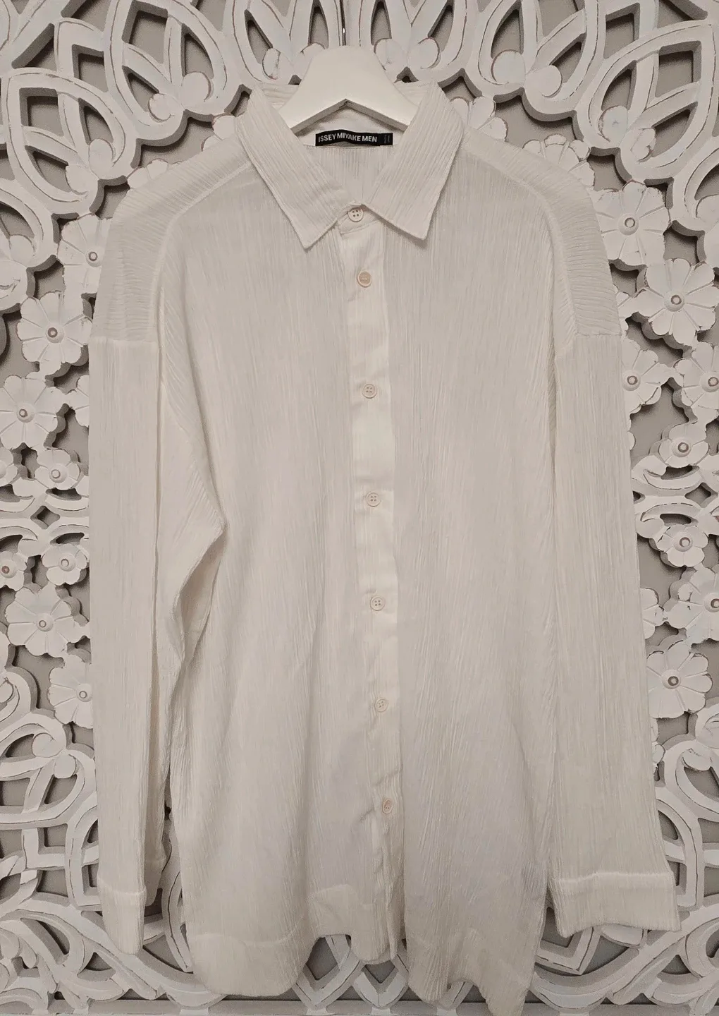 Issey Miyake Men White Shirt