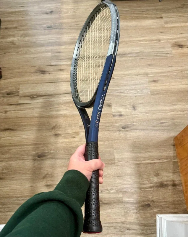 Wilson Triad XP 3 Tennis Racquet 4 1/8 image indicator(3)