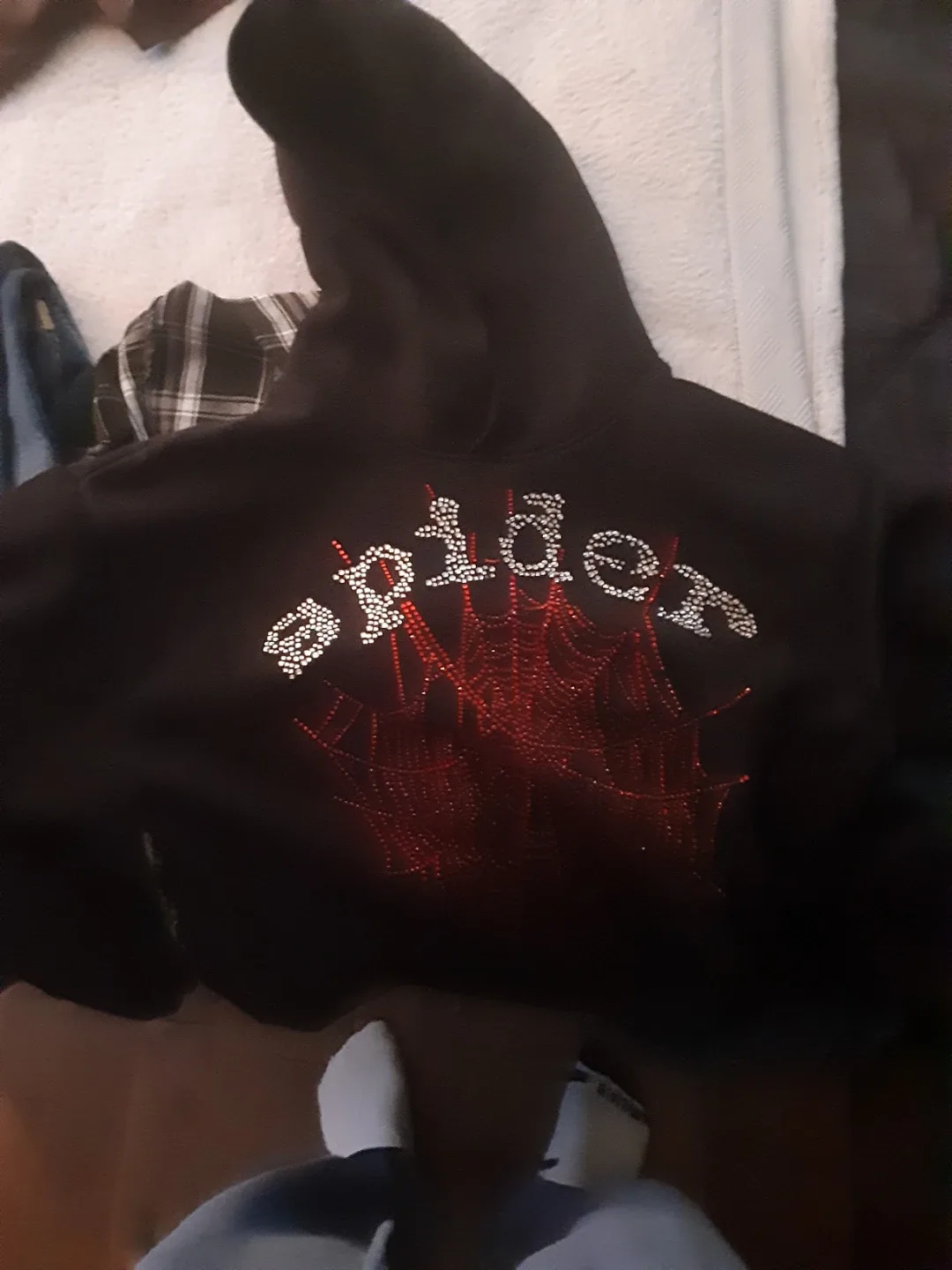 Spider Black Hoodie - Size S image indicator(2)