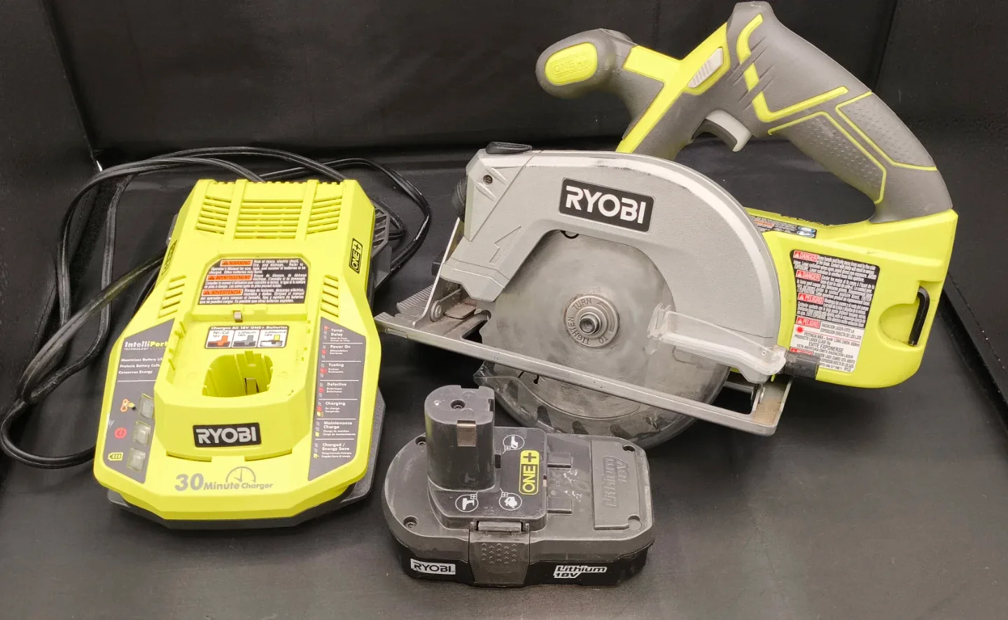 Ryobi ONE+ Cordless Circular Saw with Battery & Charger image indicator(3)