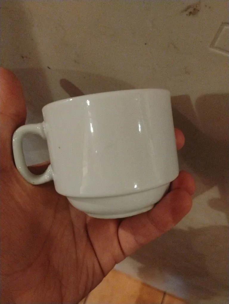 White Ceramic Mug image indicator(2)