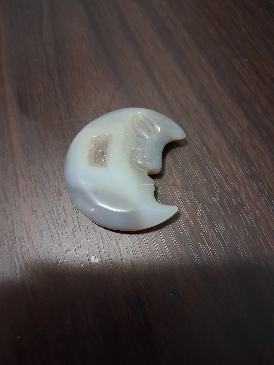 Druzy Agate Moon - photo 2